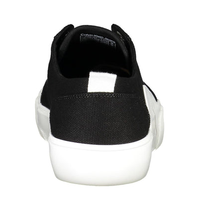 Calvin Klein Nero Cotton Men Sneaker