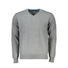 Harmont & Blaine Grigio Cotton Mens Sweater