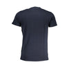 Cavalli Class Blu Cotton Men T-Shirt