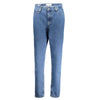 Calvin Klein Blu Cotton Womens Jeans