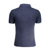 La Martina Blue Cotton Men Polo Shirt