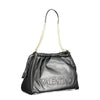 Mario Valentino Black Polyurethane Women Shoulder Bag