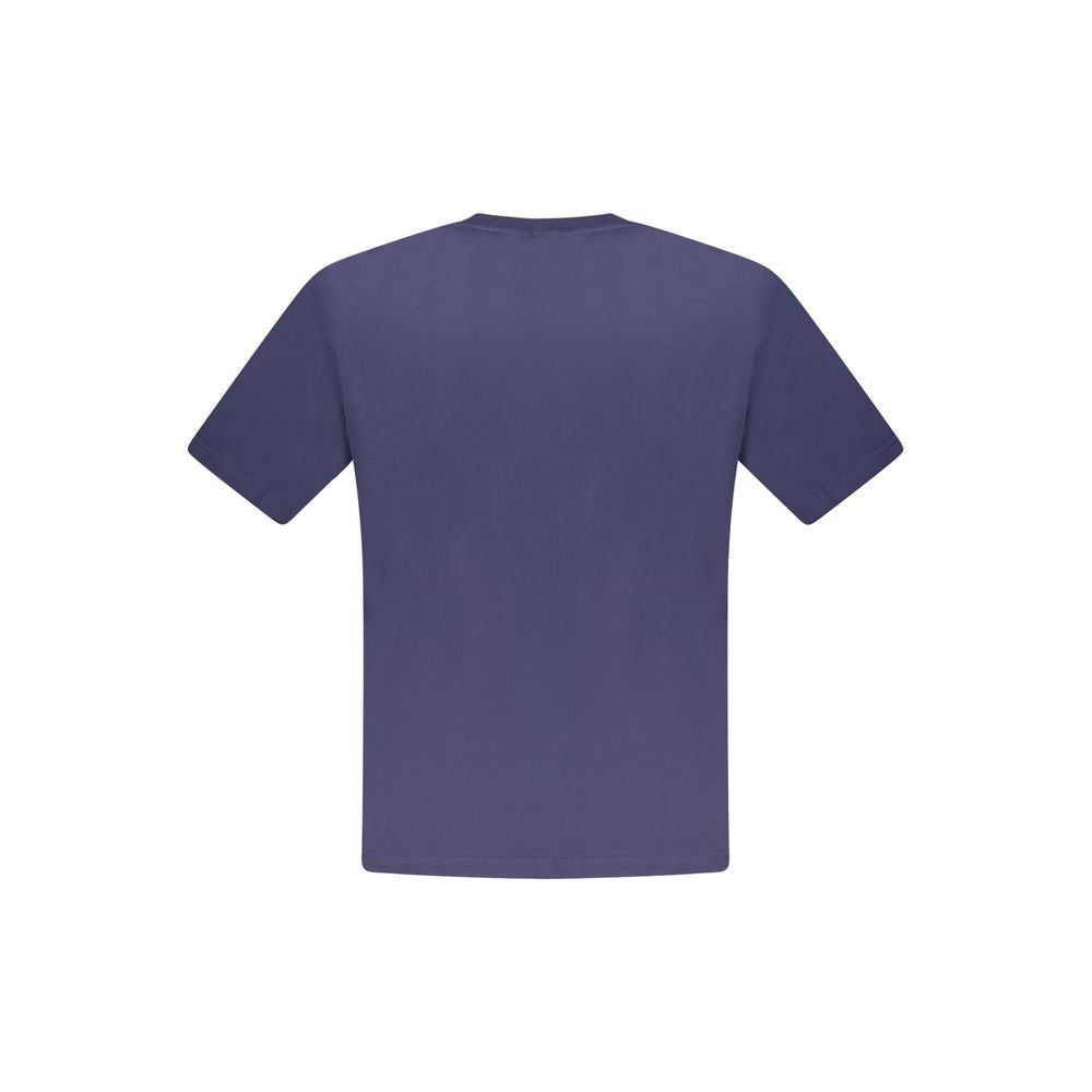 North Sails Blue Cotton Men T-Shirt