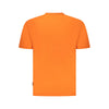 Napapijri Orange Cotton Men T-Shirt