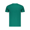 Cavalli Class Green Cotton Men T-Shirt