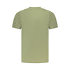 Cavalli Class Green Cotton Men T-Shirt