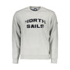 North Sails Gray Cotton Men Sweater