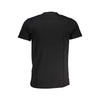 Cavalli Class Black Cotton Men T-Shirt