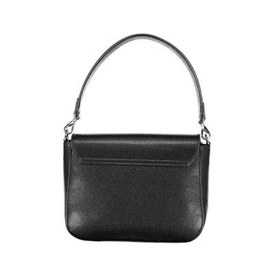 Mario Valentino Black Polyurethane Women Handbag