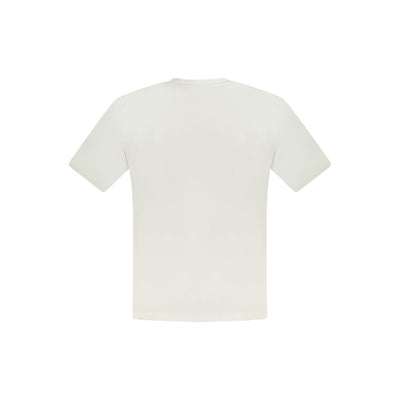 North Sails White Cotton Men T-Shirt