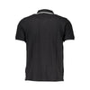 North Sails Black Cotton Men Polo Shirt