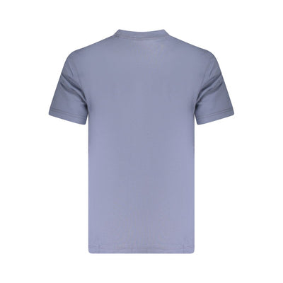 Calvin Klein Blue Cotton Men T-Shirt