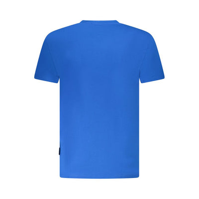 Napapijri Azzurro Cotton Men T-Shirt