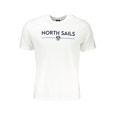 North Sails Bianco Cotton Men T-Shirt
