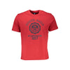 North Sails Red Cotton Men T-Shirt