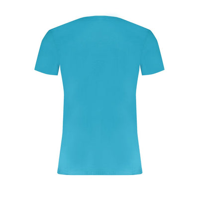 Trussardi Azzurro Cotton Men T-Shirt