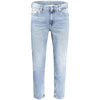 Calvin Klein Azzurro Cotton Men's Jeans