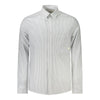 Calvin Klein Bianco Cotton Men's Shirt