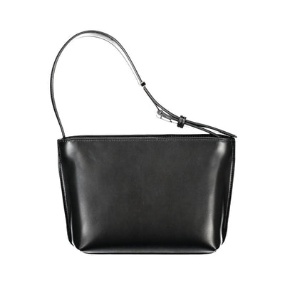 Calvin Klein Black Polyester Woman Shoulder Bag