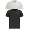 Fila Black Organic Cotton Men's T-Shirt