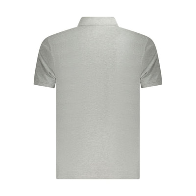 Timberland "Gray Cotton Men Polo Shirt"