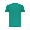Cavalli Class Green Cotton Men T-Shirt