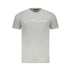 Cavalli Class Grigio Cotton Men T-Shirt