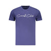 Cavalli Class Blu Cotton Men T-Shirt
