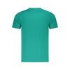 Cavalli Class Green Cotton Men T-Shirt