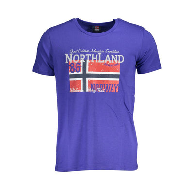 Norway 1963 Blue Cotton Men T-Shirt
