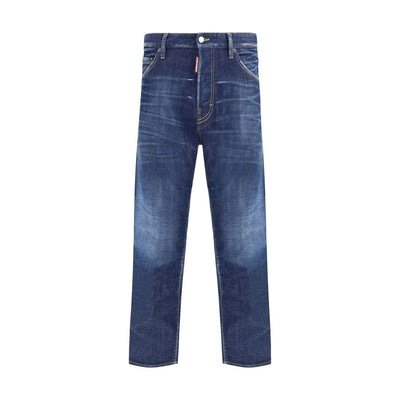 Dsquared² Blue Cotton Skinny Jeans