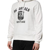 Dolce & Gabbana White Cotton DG ROYAL Print Hooded Sweater