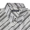 Dolce & Gabbana White Striped Long Sleeves Men Formal Shirt