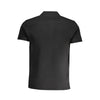 Cavalli Class Black Cotton Men's Polo Shirt