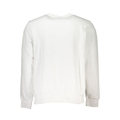 North Sails White Cotton Men Sweater
