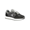 Calvin Klein Black Polyurethane Men Sneaker