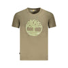 Timberland Verde Cotton Men T-Shirt