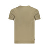Timberland Verde Cotton Men T-Shirt