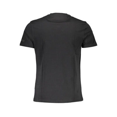 La Martina Black Cotton Men's T-Shirt