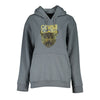 Cavalli Class Grigio Polyester Women Sweatshirt