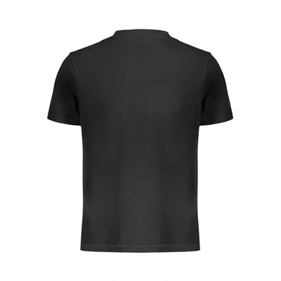 Lee Black Cotton Men T-Shirt