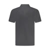 Wrangler Black Cotton Men Polo Shirt