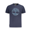 Timberland Blue Cotton T-Shirt
