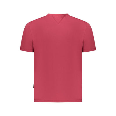 Napapijri Red Cotton Men T-Shirt
