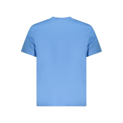 Calvin Klein Light Blue Cotton Men T-Shirt