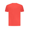 Cavalli Class Red Cotton Men T-Shirt