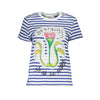 Desigual Blu Cotton Women T-Shirt