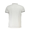 Cavalli Class White Cotton Men Polo Shirt