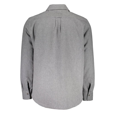 Gant Grigio Cotton Men Shirt