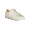 Tommy Hilfiger Beige Polyurethane Women Sneaker